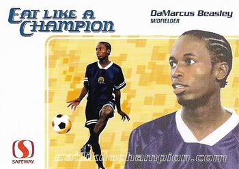 2002 Safeway Eat Like a Champion #NNO DaMarcus Beasley Front