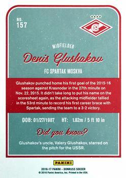 2016-17 Donruss - Purple #157 Denis Glushakov Back