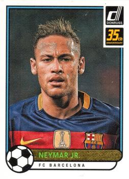 2016-17 Donruss - 35th Anniversary Edition #31 Neymar Jr. Front