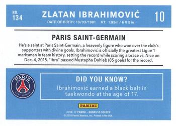 2016-17 Donruss - 35th Anniversary Edition #134 Zlatan Ibrahimovic Back