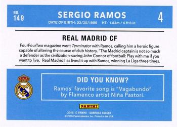 2016-17 Donruss - 35th Anniversary Edition #149 Sergio Ramos Back
