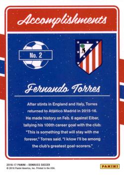 2016-17 Donruss - Accomplishments #2 Fernando Torres Back