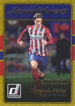 2016-17 Donruss - Accomplishments Gold #2 Fernando Torres Front