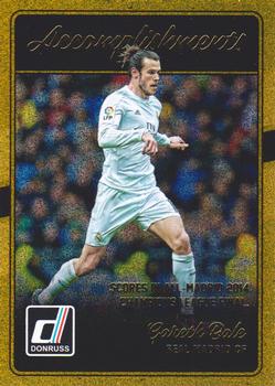 2016-17 Donruss - Accomplishments Gold #18 Gareth Bale Front