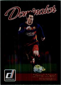 2016-17 Donruss - Dominators #13 Lionel Messi Front