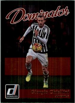 2016-17 Donruss - Dominators #50 Giorgio Chiellini Front