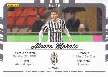 2016-17 Donruss - Picture Perfect #49 Alvaro Morata Back