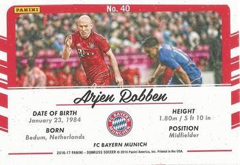2016-17 Donruss - Picture Perfect Gold #40 Arjen Robben Back