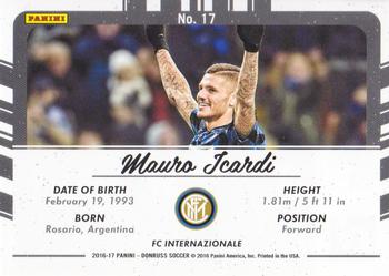 2016-17 Donruss - Picture Perfect Holographic #17 Mauro Icardi Back
