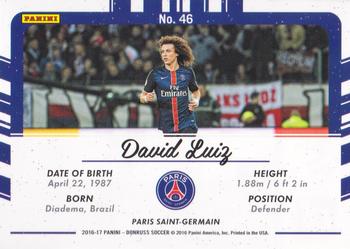 2016-17 Donruss - Picture Perfect Holographic #46 David Luiz Back
