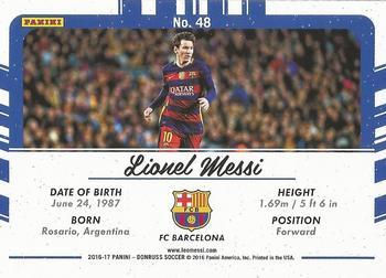 2016-17 Donruss - Picture Perfect Holographic #48 Lionel Messi Back
