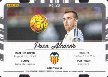 2016-17 Donruss - Picture Perfect Press Proof Die Cuts #26 Paco Alcacer Back