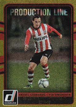 2016-17 Donruss - Production Line Gold #26 Andres Guardado Front