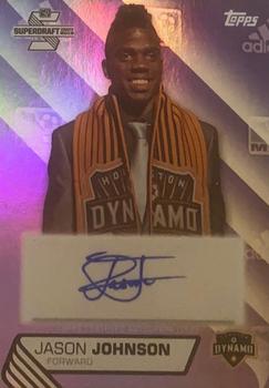 2013 Topps MLS - Super Draft Autographs Purple #SDA-JJ Jason Johnson Front
