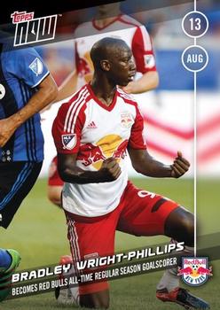 2016 Topps Now MLS #19 Bradley Wright-Phillips Front