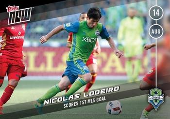 2016 Topps Now MLS #20 Nicolas Lodeiro Front