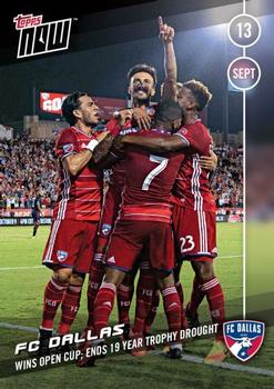 2016 Topps Now MLS #29 FC Dallas Front