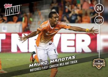 2016 Topps Now MLS #35 Mauro Manotas Front