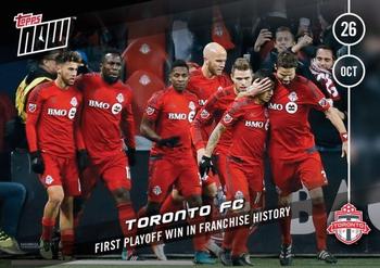 2016 Topps Now MLS #43 Toronto FC Front