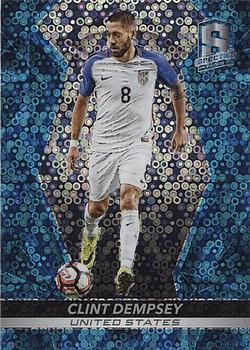 2016-17 Panini Spectra - Neon Blue #33 Clint Dempsey Front