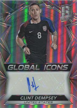 2016-17 Panini Spectra - Global Icons Autographs #GI-CD Clint Dempsey Front