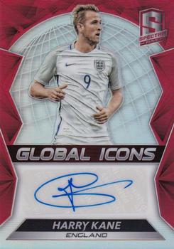 2016-17 Panini Spectra - Global Icons Autographs Red #GI-HK Harry Kane Front