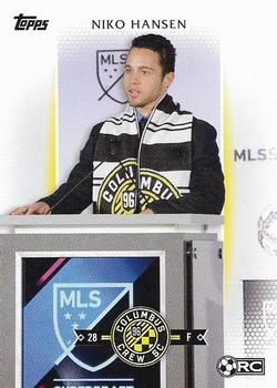 2017 Topps MLS #42 Niko Hansen Front