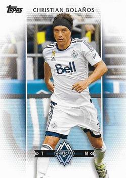 2017 Topps MLS #59 Christian Bolaños Front