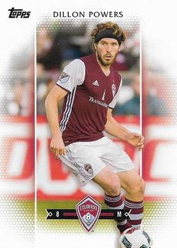 2017 Topps MLS #84 Dillon Powers Front