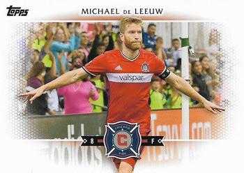 2017 Topps MLS #140 Michael de Leeuw Front