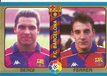 1995 Mundicromo Sport Futbol Total #2 Sergi / Ferrer Front