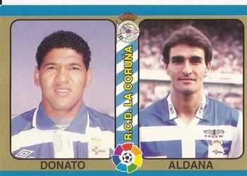 1995 Mundicromo Sport Futbol Total #14 Donato / Aldana Front