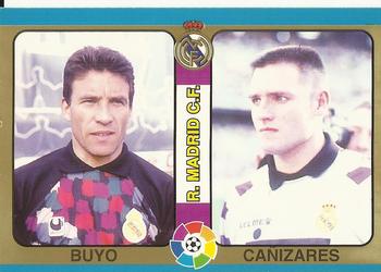 1995 Mundicromo Sport Futbol Total #28 Buyo / Cañizares Front