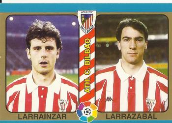1995 Mundicromo Sport Futbol Total #39 Larrainzar / Larrazabal Front