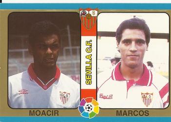 1995 Mundicromo Sport Futbol Total #49 Moacir / Marcos Front