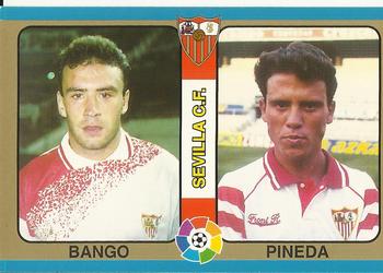 1995 Mundicromo Sport Futbol Total #51 Bango / Pineda Front
