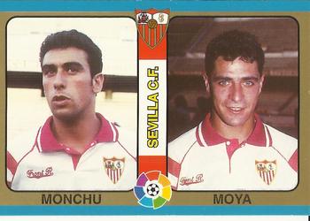 1995 Mundicromo Sport Futbol Total #53 Monchu / Moya Front
