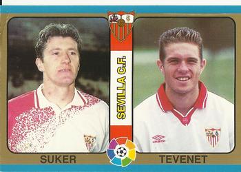 1995 Mundicromo Sport Futbol Total #54 Suker / Tevenet Front