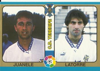 1995 Mundicromo Sport Futbol Total #89 Juanele / Latorre Front