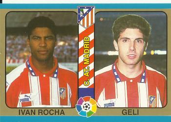 1995 Mundicromo Sport Futbol Total #103 Ivan Rocha / Geli Front