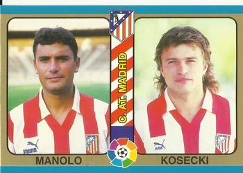 1995 Mundicromo Sport Futbol Total #107 Manolo / Kosecki Front