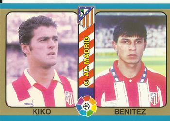 1995 Mundicromo Sport Futbol Total #108 Kiko / Benitez Front