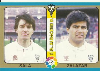 1995 Mundicromo Sport Futbol Total #113 Sala / Zalazar Front