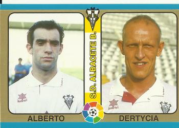 1995 Mundicromo Sport Futbol Total #115 Alberto / Dertycia Front