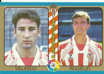 1995 Mundicromo Sport Futbol Total #122 Velasco / Rogelio Front