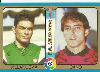 1995 Mundicromo Sport Futbol Total #127 Villanueva / Cano Front