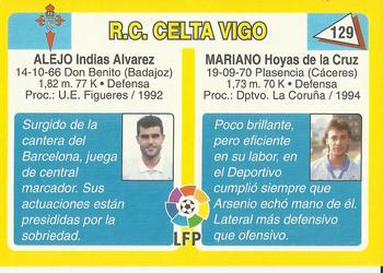 1995 Mundicromo Sport Futbol Total #129 Mariano / Alejo Back