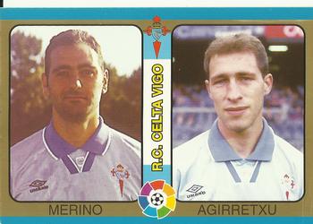 1995 Mundicromo Sport Futbol Total #130 Merino / Agirretxu Front