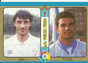1995 Mundicromo Sport Futbol Total #132 Gil / Toril Front