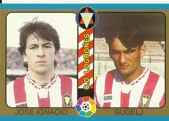 1995 Mundicromo Sport Futbol Total #140 Jose Ignacio / Gudelj Front